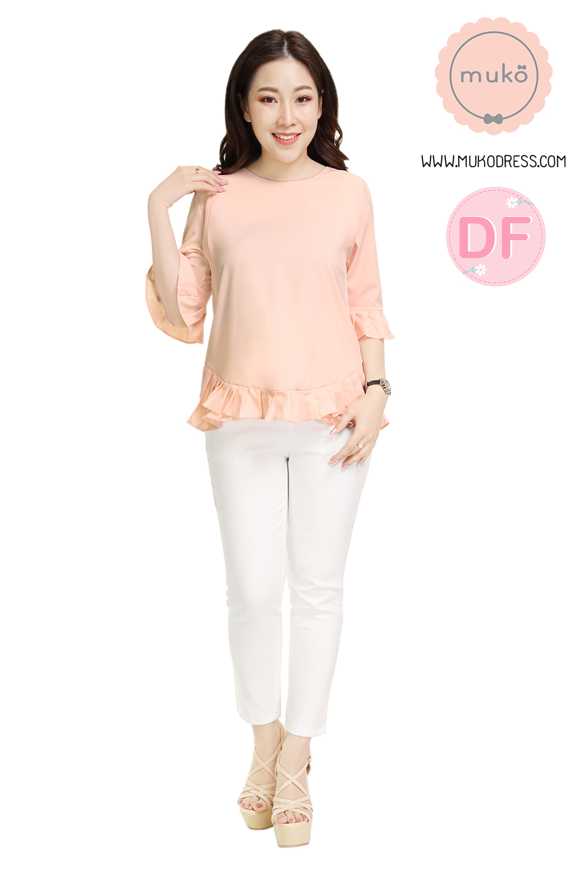 Muko Queens เสื้อให้นม คลุมท้อง BSL09-015DF โอรส