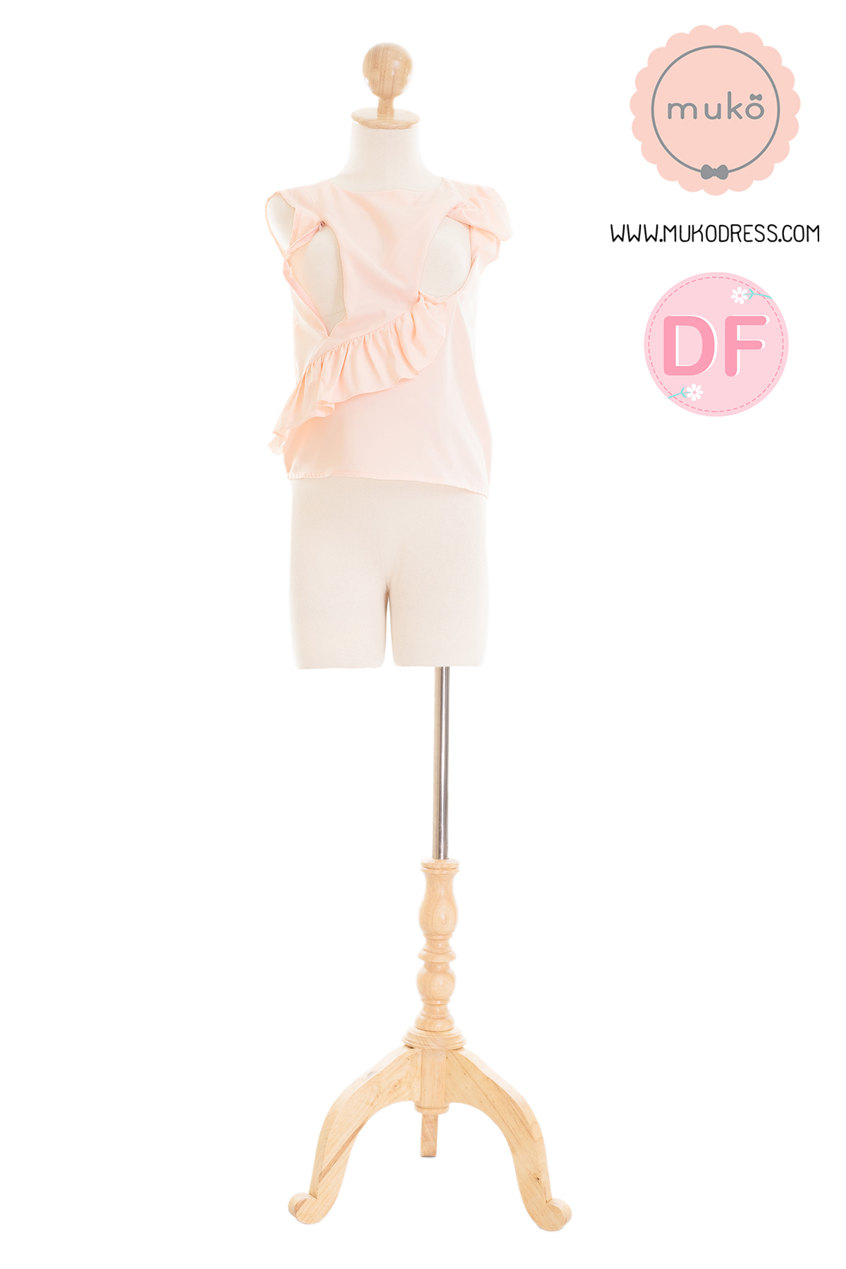 Muko Kayla เสื้อเปิดให้นม BSL17-010DF โอรส