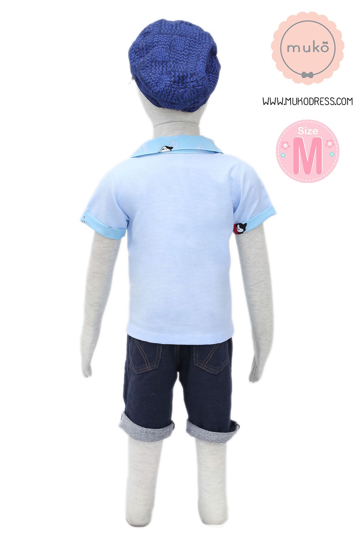 Muko Family Set – Primo ชุดลูกชาย FB01-005M ฟ้า