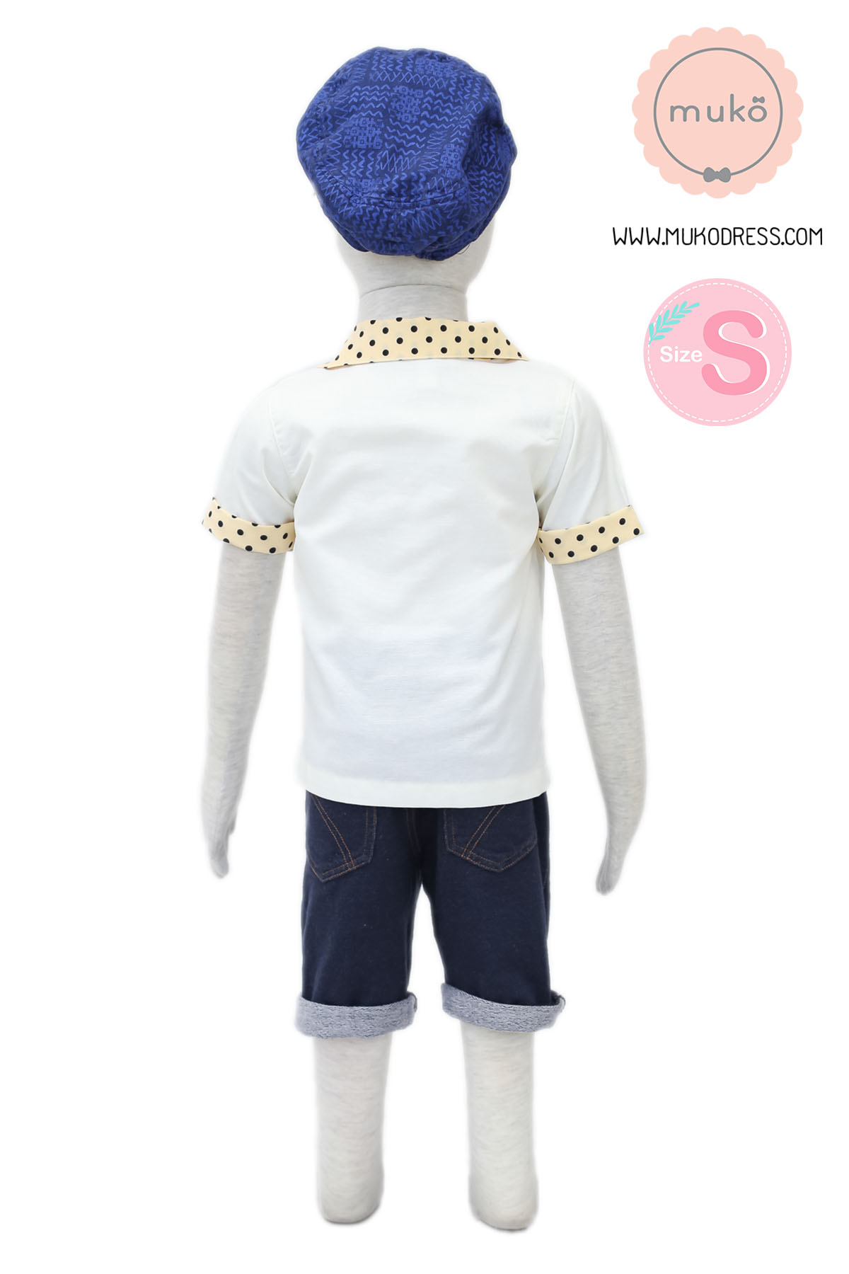 Muko Family Set – Primo ชุดลูกชาย FB01-001S เหลืองจุด