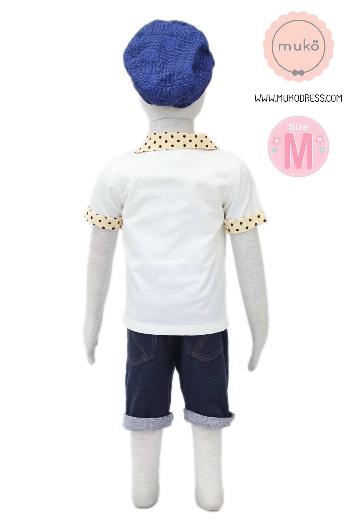 Muko Family Set – Primo ชุดลูกชาย FB01-004M เหลืองจุด