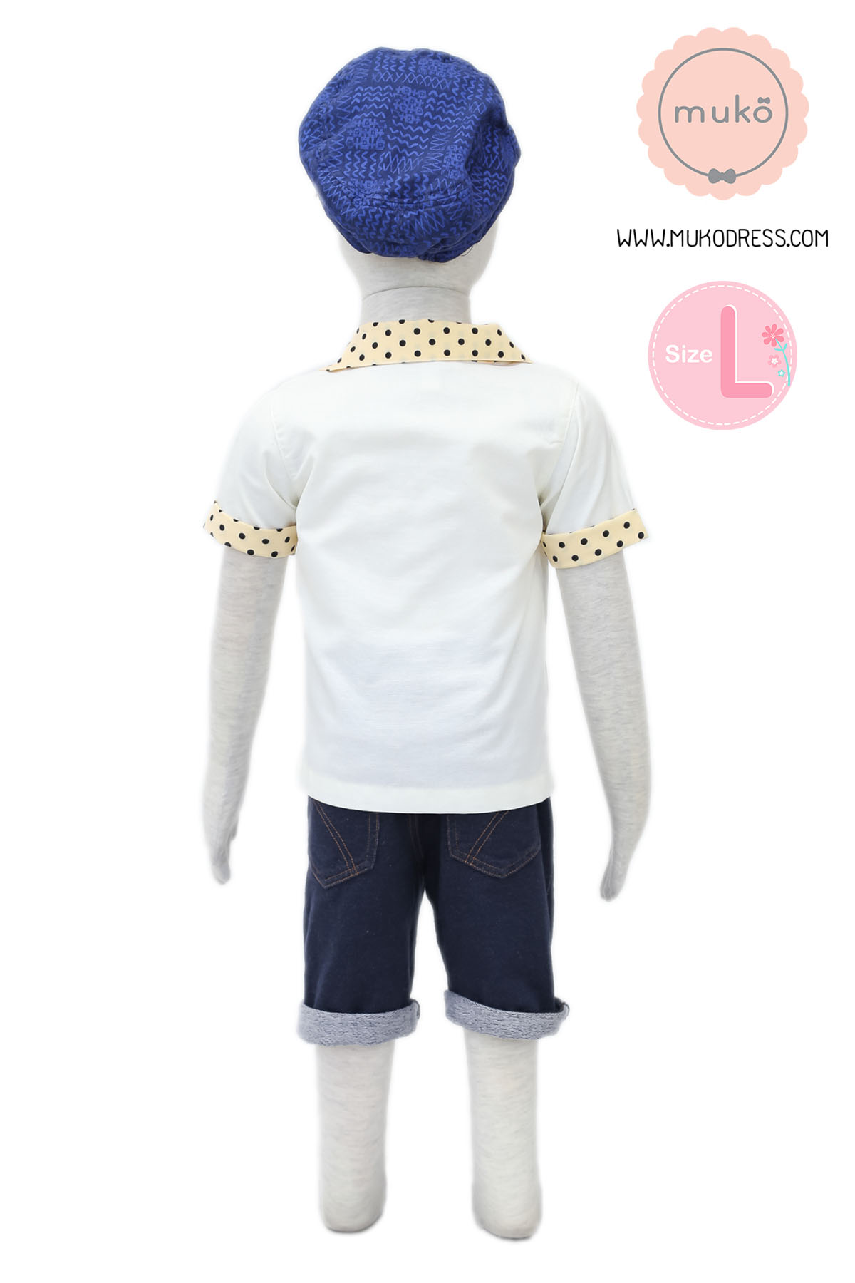 Muko Family Set – Primo ชุดลูกชาย FB01-007L เหลืองจุด