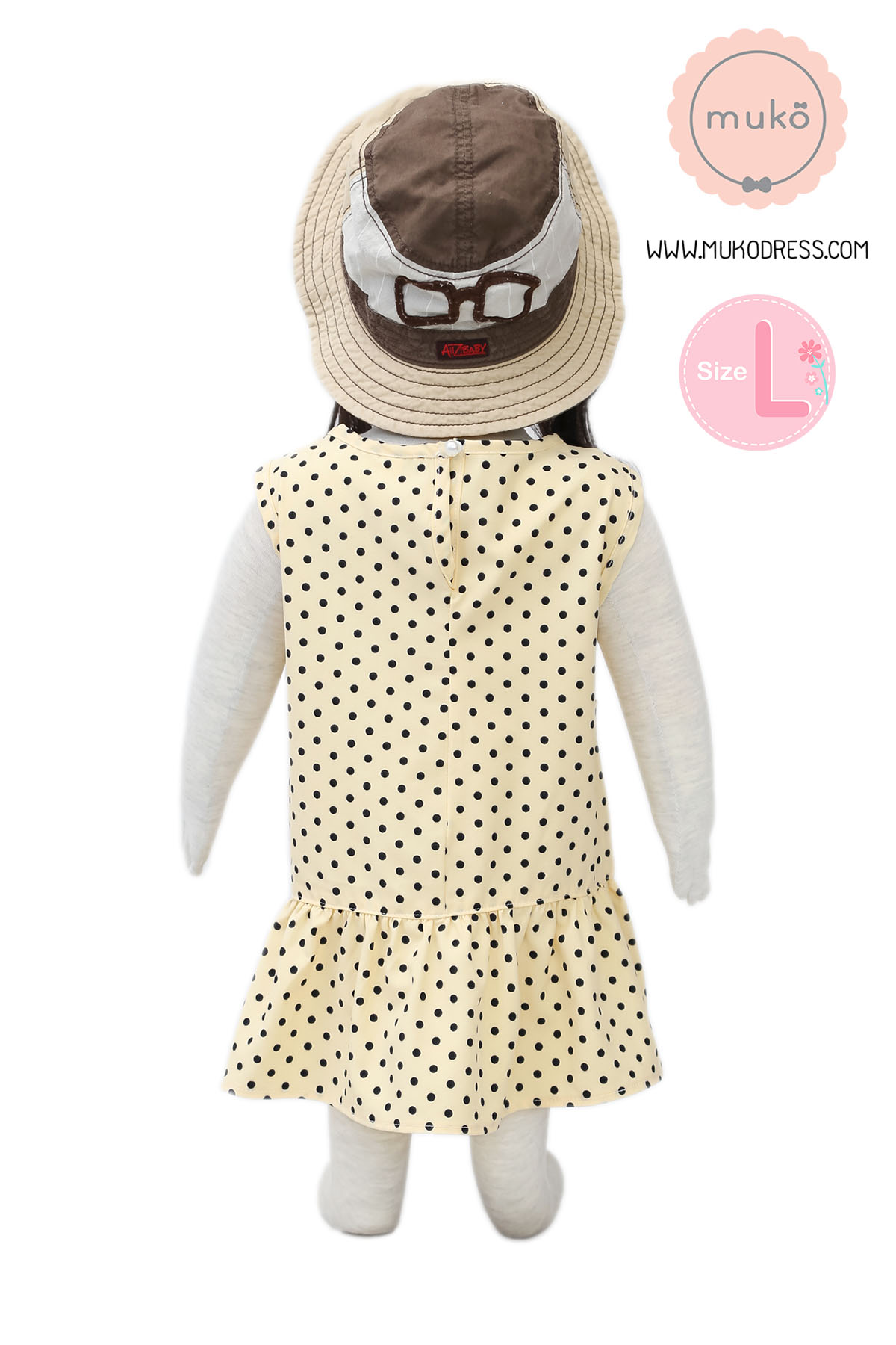 Muko Preamy - Family Set  ชุดลูกสาว FG01-007L เหลืองจุด