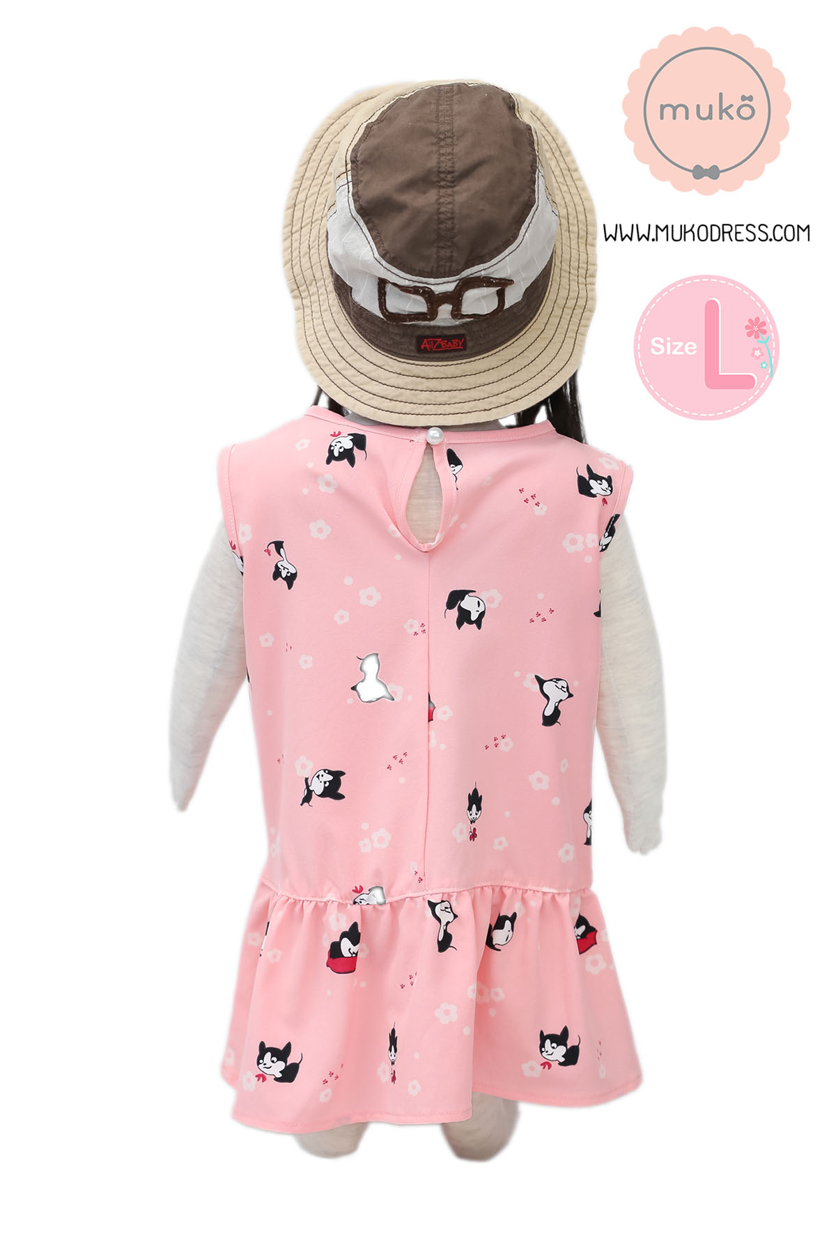 Muko Preamy - Family Set  ชุดลูกสาว FG01-009L ชมพู