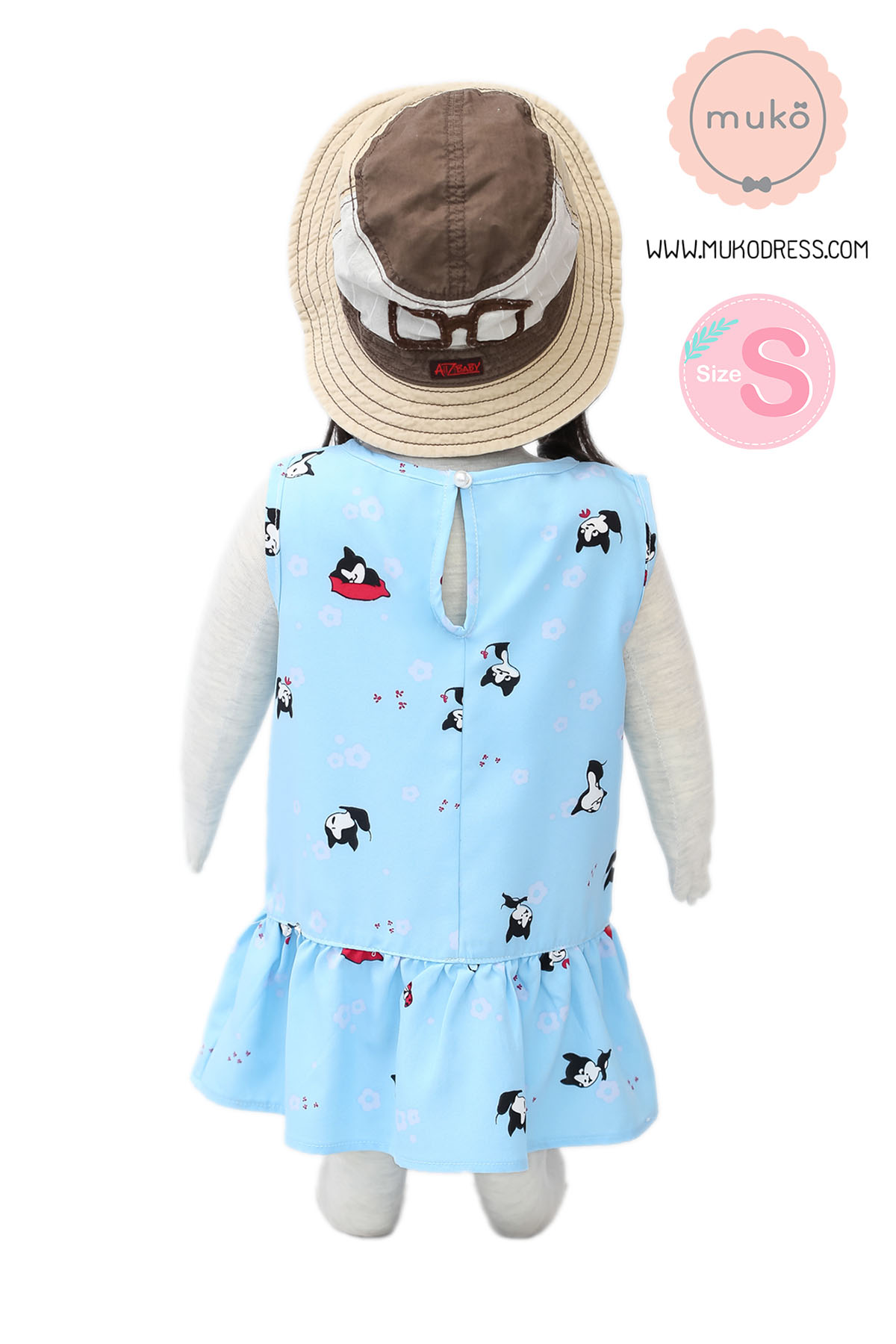 Muko Preamy - Family Set  ชุดลูกสาว FG01-002S ฟ้า