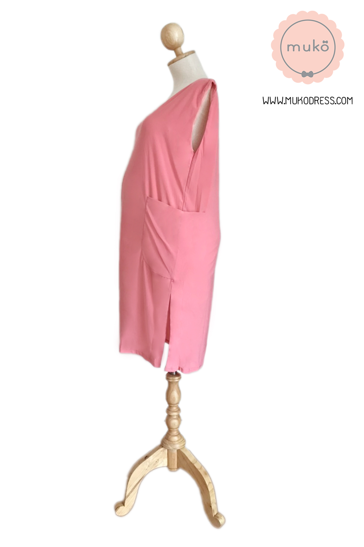 [Sale 50%] Muko Ohayo เดรสคลุมท้อง ** คลุมท้องอย่างเดียว ** DM09-001 โอรส