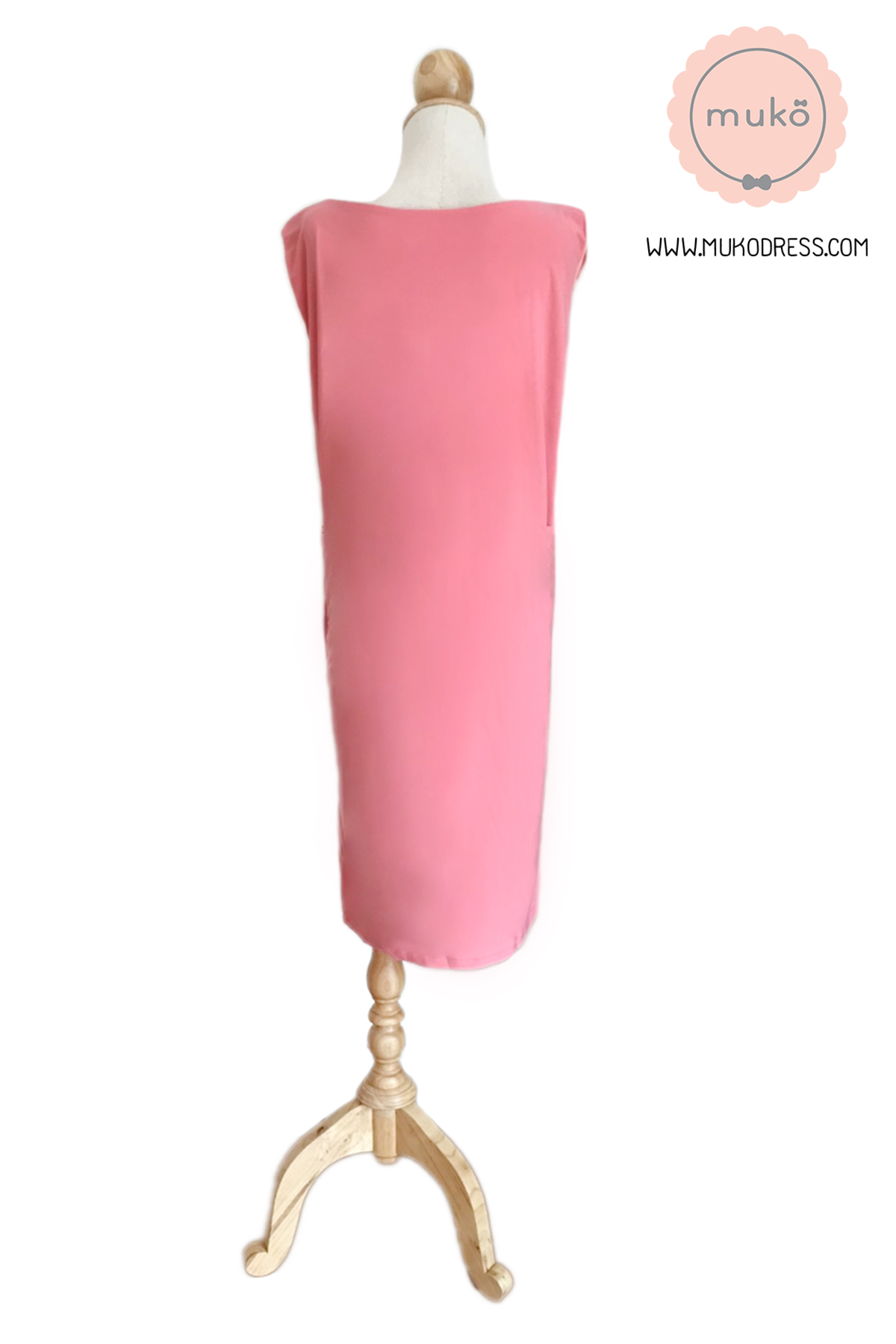 [Sale 50%] Muko Ohayo เดรสคลุมท้อง ** คลุมท้องอย่างเดียว ** DM09-001 โอรส