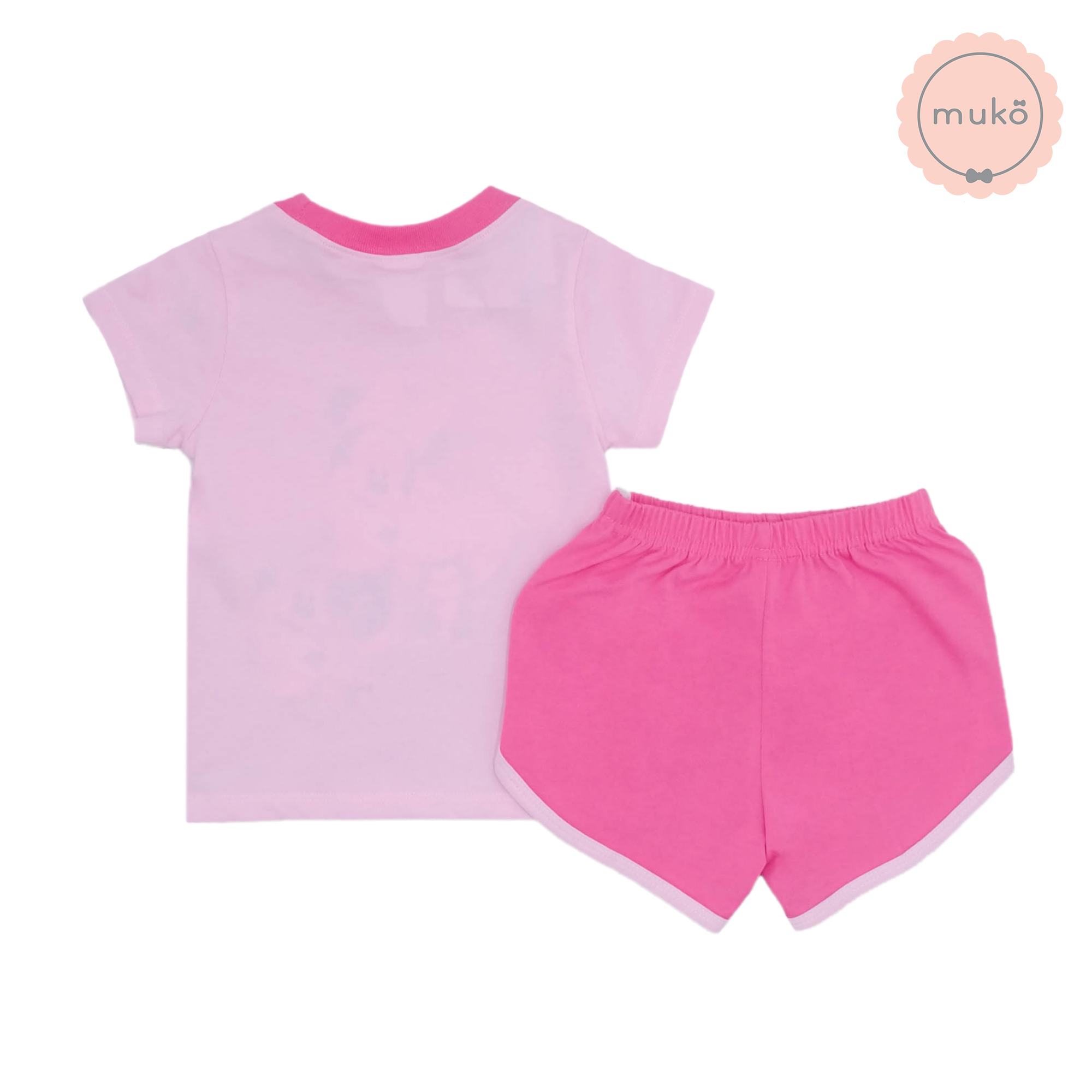 ชุดเบบี้ 3-6 เดือน แขนสั้น-ขาสั้น (S=70) DMK017-13-L-Pink S ลายมินนี่ เมาส์ Minnie Mouse ชุดเบบี้ 3-6 เดือน แขนสั้น-ขาสั้น (S=70) DMK017-13-L-Pink S ลายมินนี่ เมาส์ Minnie Mouse