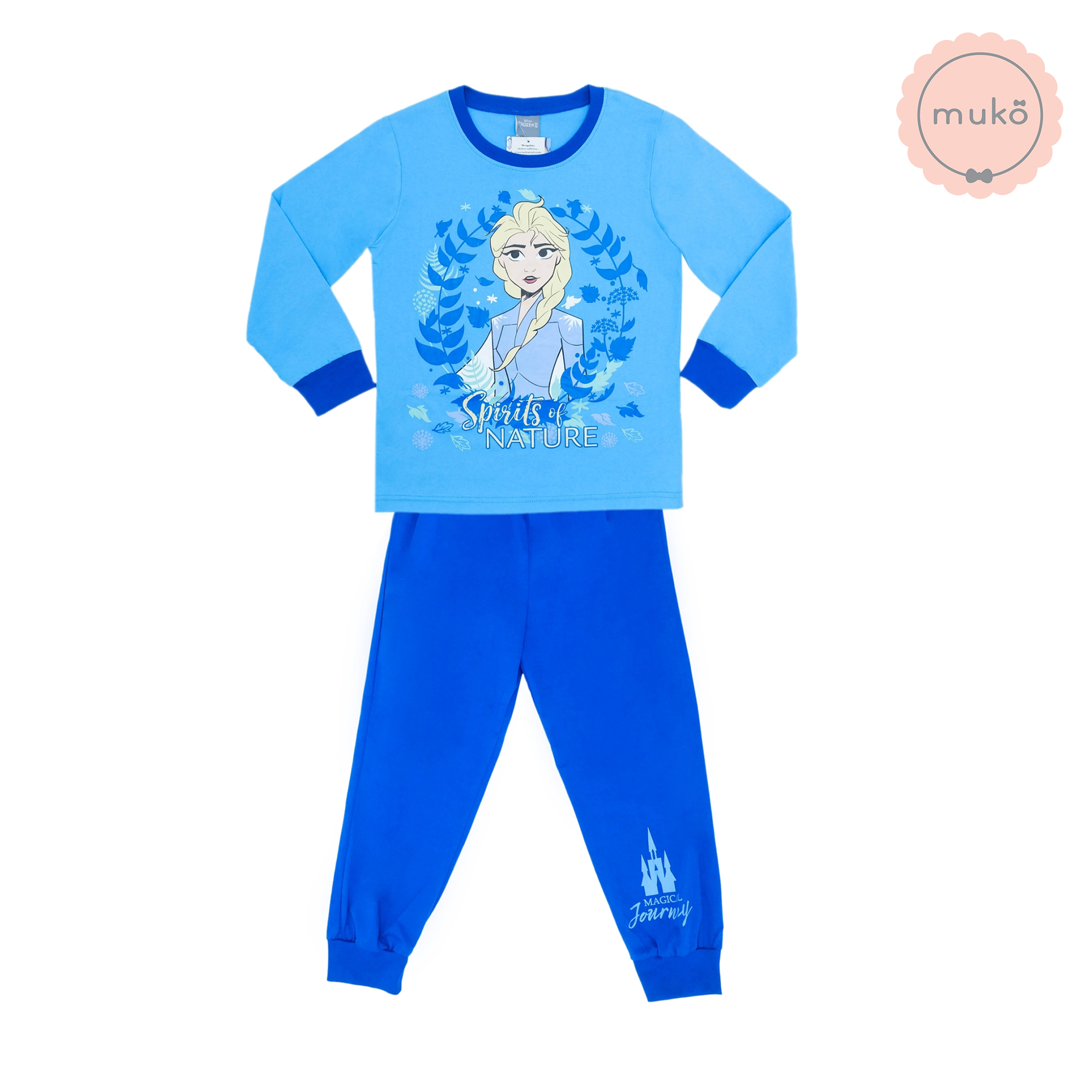 ชุดเด็ก 6-7 ขวบ แขนยาว-ขายาว (Size L) DFZ127-50-XL-Blue L ลาย เจ้าหญิงเอลซ่า Frozen สีฟ้า (กรอบใบไม้) ชุดเด็ก 6-7 ขวบ แขนยาว-ขายาว (Size L) DFZ127-50-XL-Blue L ลาย เจ้าหญิงเอลซ่า Frozen สีฟ้า (กรอบใบไม้)