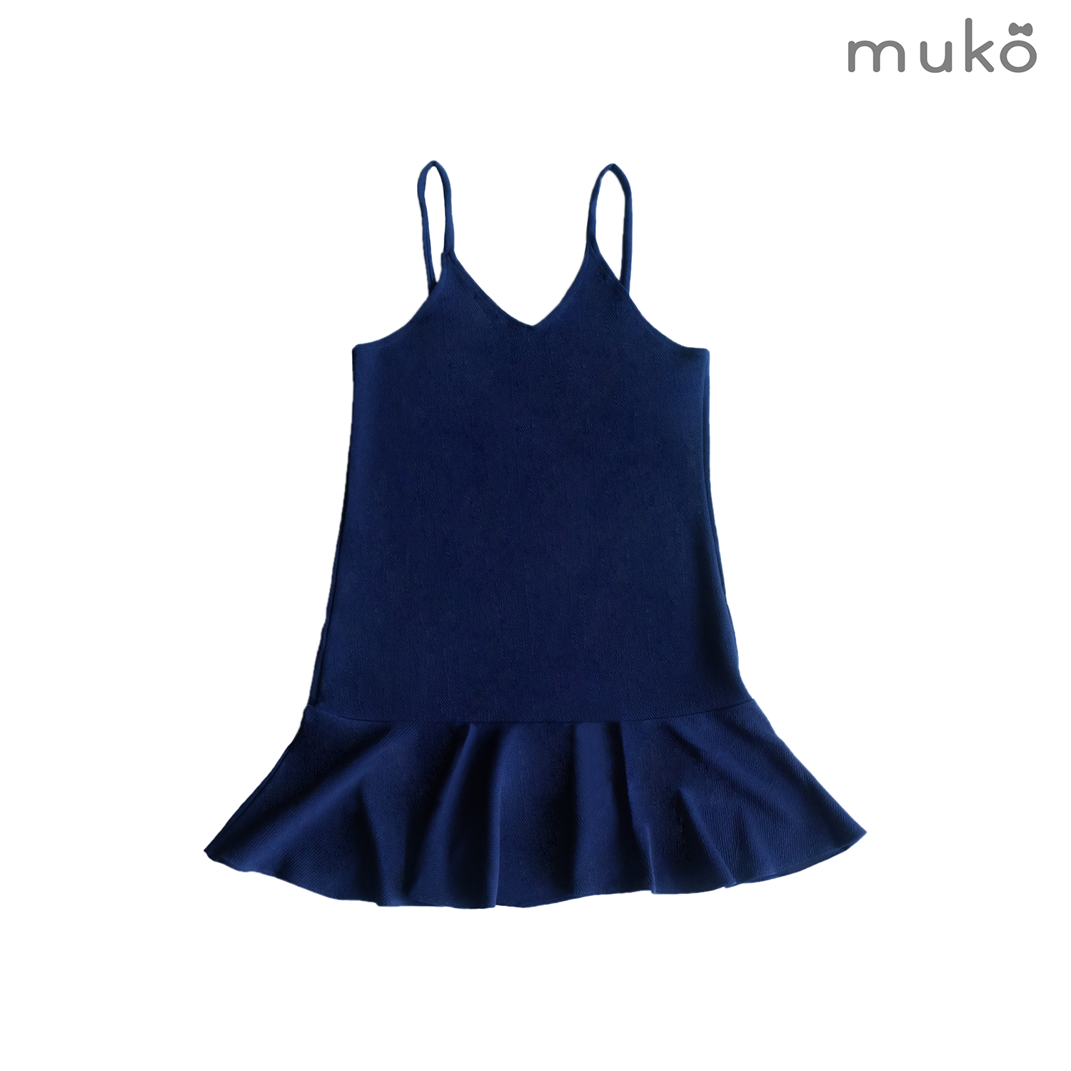Muko Yuri **กระโปรงเอี๊ยม**อย่างเดียว คลุมท้องหรือจะใส่แฟชั่นสวยๆก็ได้นะคะ DM10-004 สีกรม