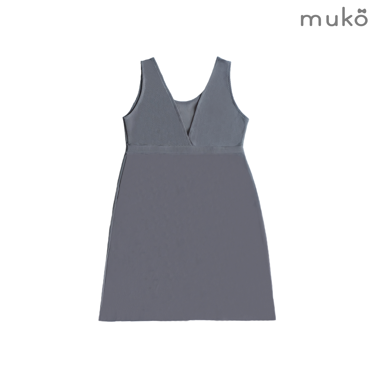 Muko Rin **กระโปรงเอี๊ยม**อย่างเดียว คลุมท้องหรือจะใส่แฟชั่นสวยๆก็ได้นะคะ DM11-005 สีเทา